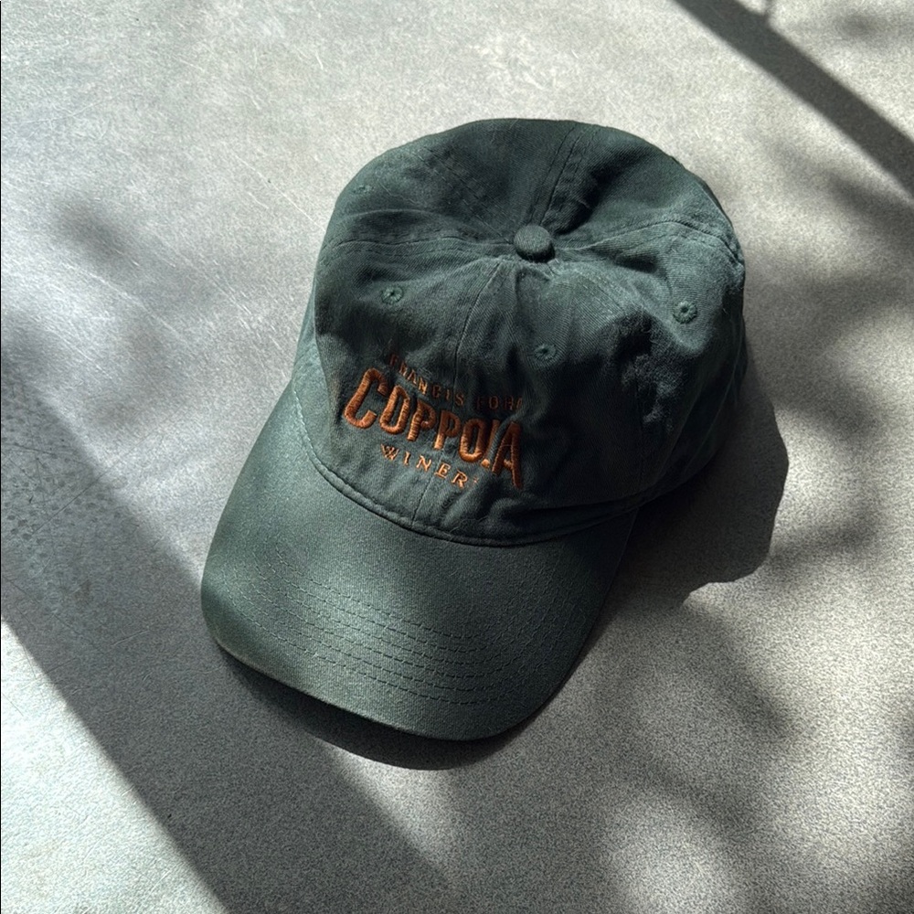 Francis Coppola Winery Green Baseball Cap